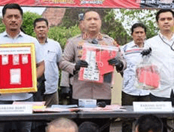 Sebanyak 15 Tersangka dari Sejumlah Kasus Tindak Pidana Tak Berkutik Dibekuk Polres Kediri Kota