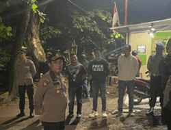 Polsek Mamajang Gelar Apel di Pos Kamling Kelurahan Mandala, Kota Makassar
