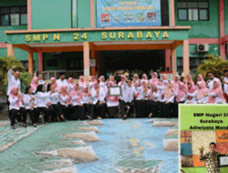 Ikuti Program Adiwiyata, Perjalanan Terjal Para Pejuang Lingkungan SMPN 24 Surabaya Buahkan Hasil