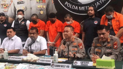 Selundupkan dalam Kemasan Teh China, Sabu dari Luar Negeri Senilai Rp164 Miliar Diungkap Polisi