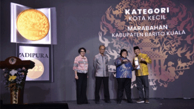 Raih Piala Adipura, Kali Ketiga Kabupaten Barito Kuala, Kalsel dalam Kategori Kota Kecil