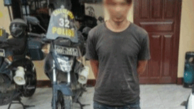 Pelaku Curat Sekaligus Residivis Berhasil Dibekuk Polsek Jungkat, Mempawah, Kalbar