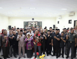 Peringati HUT ke 70 Ikatan Hakim Indonesia, PN Jombang Ngopi Bareng Forkopimda dan Perguruan Silat