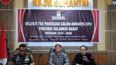 Dinyatakan Lulus, Tim Seleksi Calon Komisioner KPU Sulawesi Barat Umumkan 20 Nama