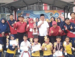 Olimpiade Olahraga Siswa Nasional, SDN 02 Center Raih Juara Umum Tingkat Kecamatan Curup, Rejang Lebong