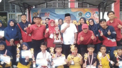 Olimpiade Olahraga Siswa Nasional, SDN 02 Center Raih Juara Umum Tingkat Kecamatan Curup, Rejang Lebong