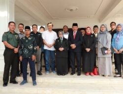 Bupati Mundjidah Wahab Menerima Rombongan Pengurus Komite Komunikasi Digital Jombang