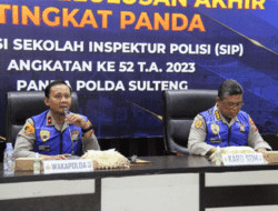Polda Sulteng Umumkan Sebanyak 35 Bintara Lulus Mengikuti Sekolah Inspektur Polisi di Jawa Barat