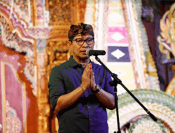 Lomba Bapang Barong dan Mekendang Tunggal Desa Gulingan Dibuka Sekda Badung