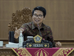 Dorong Implementasi Kebijakan Satu Data Kependudukan, Sekda Badung Hadiri Acara PKS Dukcapil