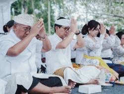 Hari Raya Nyepi, Sekda Badung Hadiri Tawur Agung Kesanga di Adipraja Mangupraja Mandala