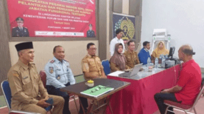 Pemuktahiran Data dan Perekaman e-KTP WBP Lapas Kelas IIB Kota Singkawang, Kalbar