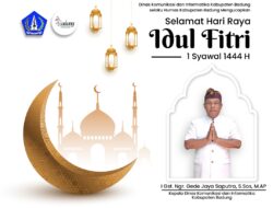Dinas Komunikasi dan Informatika Kabupaten Badung, Selamat Hari Raya Idul Fitri 1 Syawal 1444 H