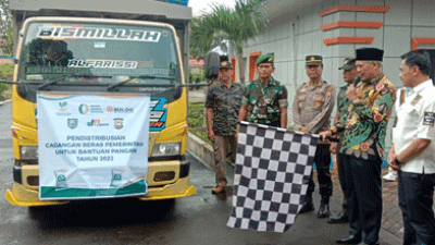 Penyaluran Program Bantuan Pangan Beras CBP, Diharapkan Ringankan Beban Masyarakat