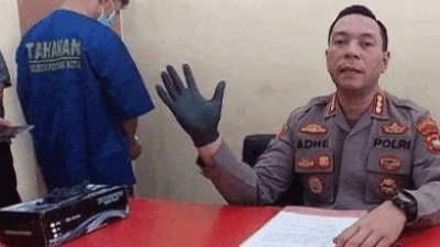 Pelaku Curas Sekaligus Residivis Kambuhan Didor Polisi di Kota Pontianak