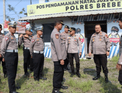Jalur Mudik 2023, Kapolres Brebes AKBP Guntur Muhammad Tariq Lakukan Pengecekan