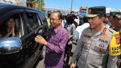 Kapolda Bali : Saat Ini Pelabuhan Gilimanuk Sudah Masuk Dalam Kategori Padat