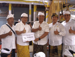 Sekda Badung Hadiri Karya Ngenteg linggih, Pedudusan Alit di Darmasaba