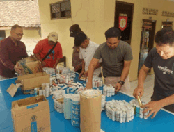 Amankan 545 Selongsong Petasan, Upaya Polsek Larangan, Brebes Cipta Kondisi Kamtibmas