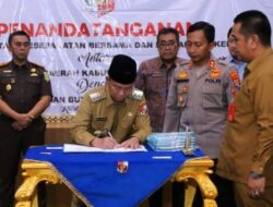 Tindak Lanjut Pembentukan MPP, Pemkab Lampung Utara Tandatangani Nota Kesepakatan Bersama