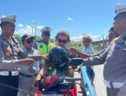 Polres Lombok Tengah Terapkan Kembali Instruksi Mabes Polri Tilang Non Elektronik