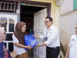 Ramadan Penuh Berkah, BRI Group Berbagai Sembako di Palembang
