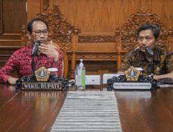 Jelang Idul Fitri 1444 H, Wabup Badung Pimpin Rapat High Level Meeting TPID