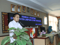 Sebanyak 14 Desa Ditetapkan Lokus Stunting, Wabup Lampung Utara Perintahkan Semua OPD Fokus