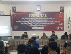 KPU Pacitan Selenggarakan Sosialisasi PKPU No 10 Tahun 2023 bersama Sejumlah Jurnalis