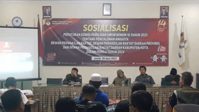 KPU Pacitan Selenggarakan Sosialisasi PKPU No 10 Tahun 2023 bersama Sejumlah Jurnalis