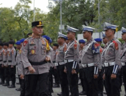 Kapolda Sulawesi Barat Sampaikan Enam Poin Penting dalam Apel Gelar Pasukan 2023