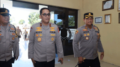 Kunjungan Tim Supervisi Ops Ketupat 2023 Mabes Polri Diterima Kapolres Lombok Tengah