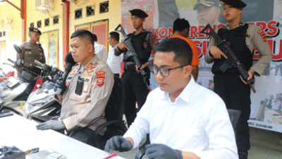 Curi Dua Ponsel di Sebuah Kontrakan, Polres Sukabumi Ringkus Pelaku di Cibadak