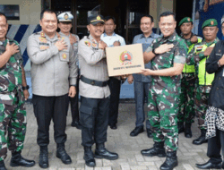 Danrem 071 Wijayakusuma Pantau Arus Balik Lebaran di Pos Pengamanan Terpadu Brebes Selatan