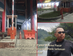 Rencana Penerapan E-Parking dan Swastanisasi di Ponorogo, Tanpa Uji Petik dan Terkesan Tendensius