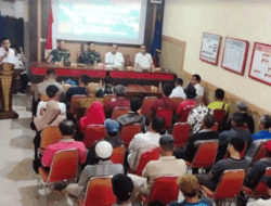 Kades Jatisawit, Brebes Bersama Instansi Terkait Berikan Paparan Sosialisasi TMMD