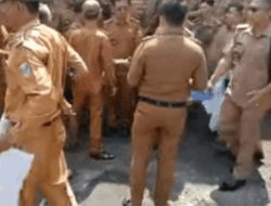 Ratusan Kades dan Forum Camat Banyuasin Datangi Polda Sumsel, Terkait Pelecehan Profesi