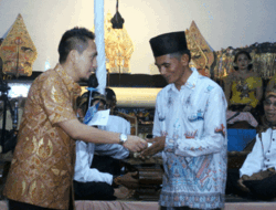 Wakil Bupati Lampung Utara Hadiri Perayaan HUT ke 52 Desa Sidomukti