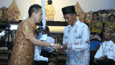 Wakil Bupati Lampung Utara Hadiri Perayaan HUT ke 52 Desa Sidomukti