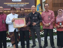Terbaik I, Pemkab Badung Raih Paritrana Award Provinsi Bali Tahun 2022