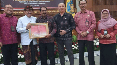 Terbaik I, Pemkab Badung Raih Paritrana Award Provinsi Bali Tahun 2022