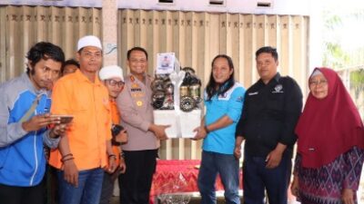 Kapolres Lombok Tengah didampingi PJU dan Kapolsek Praya Hadiri Peringatan Hari Buruh