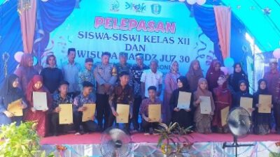 Meriah, Pelepasan Para Pelajar dan Wisuda Hafidz Jus 30 SMAN 19 Bone