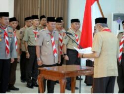 Kwarcab dan Mabicab Batola Dilantik, Kamabicab Mujiyat Berharap Pramuka Bantu Atasi Stunting