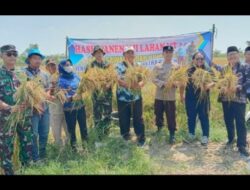 Kasdim 0812/Lamongan Sambut Kedatangan Tim Penilai Lomba Babinsa Inspiratif Ketahanan Pangan