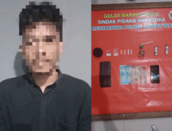 Satu Warga Pujut Diamankan Satresnarkoba Polres Lombok Tengah
