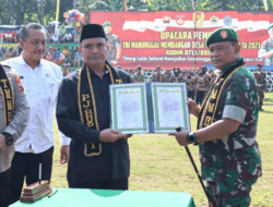Pj Bupati Brebes Buka Program TMMD Sengkuyung Tahap I/2023, di Desa Tegong Jatisawit