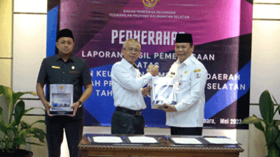 Pemkab Batola Raih WTP Delapan Kali Berturut-turut, Ini Kata Pj Bupati Mujiyat