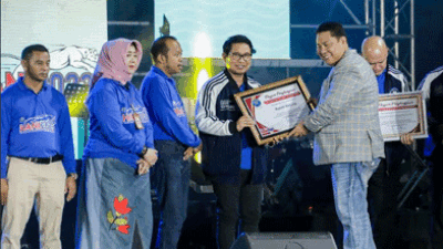 Puncak Peringatan HANI 2023, Bupati Badung Giri Prasta Raih Penghargaan dari BNN RI