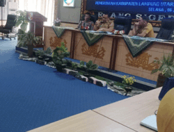 Pemkab Lampung Utara Gelar Rapat Koordinasi Dalam Rangka Persiapan HUT Lampung Utara ke-77